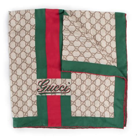 gucci.neck scarf logo|authentic Gucci scarves.